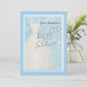 冬のブライダルシャワー 招待状 (スタンド正面)