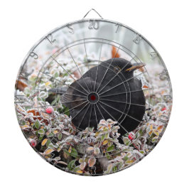 冬のブラックバード ダーツボード