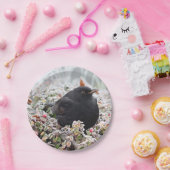 冬のブラックバード ペーパープレート (パーティー)