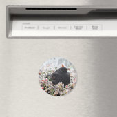 冬のブラックバード マグネット (インサイチュ (食洗機))