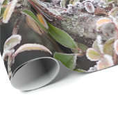 冬のブラックバード ラッピングペーパー (ロールコーナー)