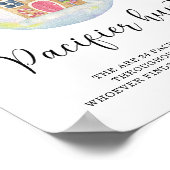 冬のブランチ – おしゃぶり狩りゲーム ポスター (角)