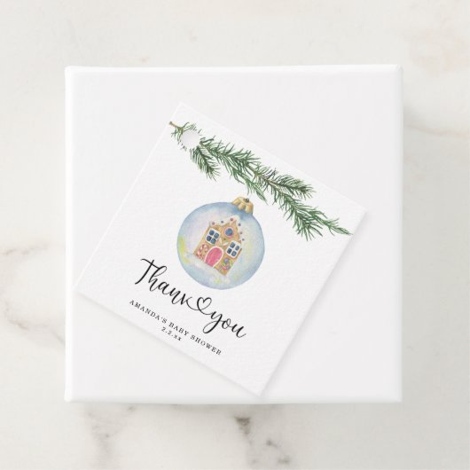 冬のブランチ – 赤ちゃん感謝していシャワーあなた フェイバータグ (インサイチュ)