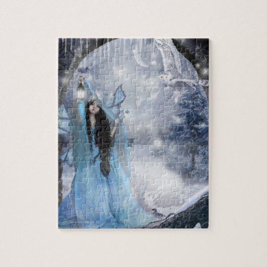 冬のブリンガー ジグソーパズル (縦)