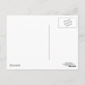 冬のブルーバード自然動物の写真はがき ポストカード (裏面)