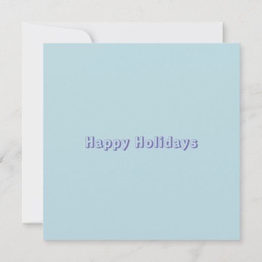 冬のプリンセスと猫 (裏面)