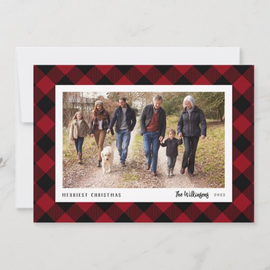 冬のプレイド |休日の写真 シーズンカード (正面)