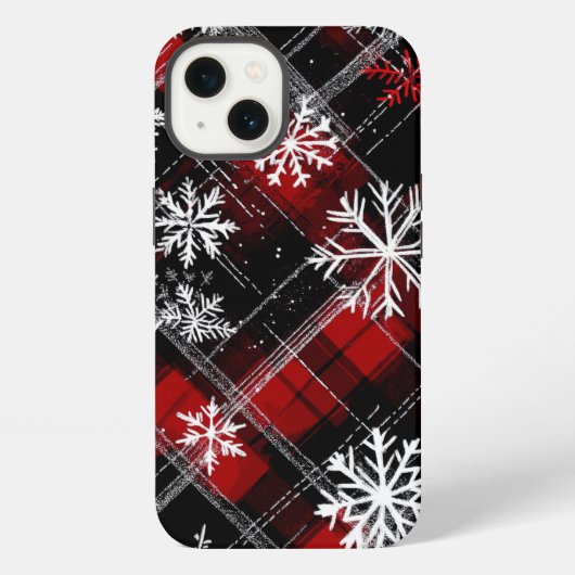 冬のプレイド iPhoneケース (裏面)