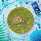 冬のプレート ペーパープレート (パーティー)