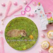 冬のプレート ペーパープレート (パーティー)