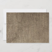 冬のベイビーシャワーの招待状 バルーン 招待状 (裏面)