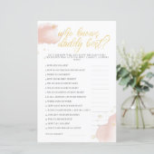 冬のベイビーシャワーゲーム 誰がパパのことを一番知っている？ (スタンド正面)