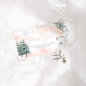 冬のベイビーシャワー ギフトとお礼 ギフトタグ