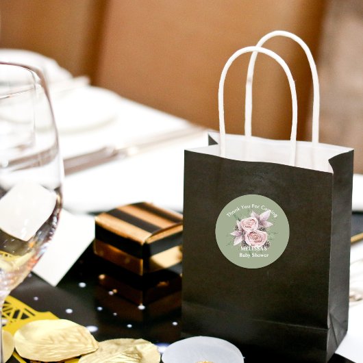 冬のベビーで開花ピンクのフローラピネコーングリーン ラウンドシール