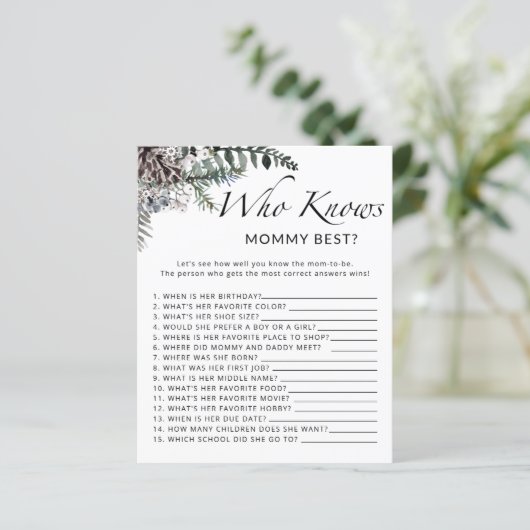 冬のベビーのチャワー誰がママのゲームを知っ最高のている (スタンド正面)