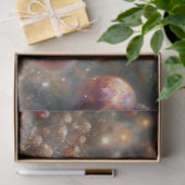 冬のベビーキツネクリスマスウッドランドデクページ 薄葉紙 (ギフト)