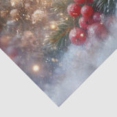 冬のベビーキツネクリスマスウッドランドデクページ 薄葉紙 (詳細)