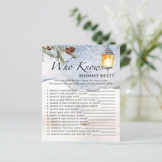 冬のベビーチャウダー誰がママのゲームを知っ最高のている (スタンド正面)