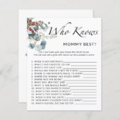 冬のベビーチャウダー誰がママのゲームを知っ最高のている (正面/裏面)