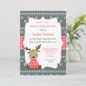 冬のベビーディアドロップインベビー散布 招待状 (スタンド正面)