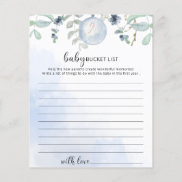 冬のベビーバケットリストゲーム