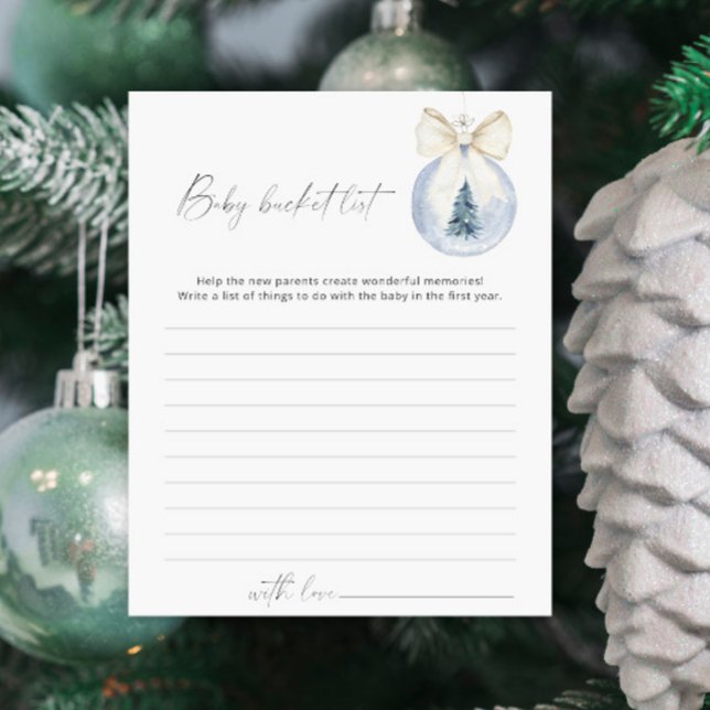 冬のベビーバケットリストゲーム (クリエイターアップロード済み)