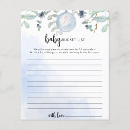 冬のベビーバケットリストゲーム