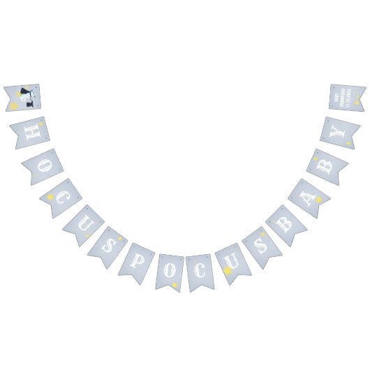 冬のベビーリビールシャワーマジカル雪だるま モダン バンティングフラッグ (全)