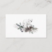 冬のベビーレジストリエンクロージャカード エンクロージャーカード (裏面)