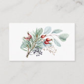 冬のベビーレジストリエンクロージャカード エンクロージャーカード (裏面)