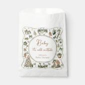 冬のベビー外の赤ちゃんシャワーが寒い フェイバーバッグ (正面)