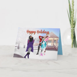 冬のベビー誕生日カード カード