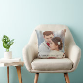 冬のベリー結婚したと写真のメリー枕 クッション (椅子)