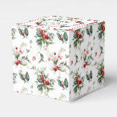 冬のベリー |の結婚リース フェイバーボックス (正面サイド)