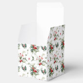 冬のベリー |の結婚リース フェイバーボックス (オープン)