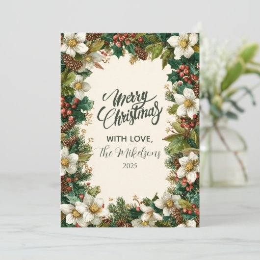 冬のベリ素朴ークリスマスパーティー シーズンカード (スタンド正面)