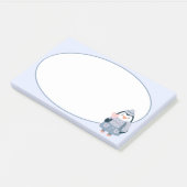 冬のペンギンのポストイットノート ポストイット (アングル)