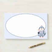 冬のペンギンのポストイットノート ポストイット (デスク)