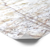 冬のペンシルバニア黒熊 ポスター (角)