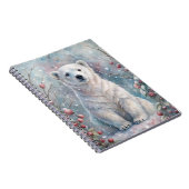 冬のホッキョクグマ ノートブック (右側)