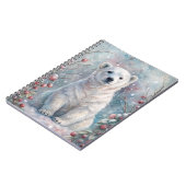 冬のホッキョクグマ ノートブック (左側)