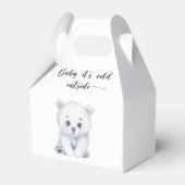 冬のホッキョクグマ – ベビー外は寒い フェイバーボックス (正面サイド)