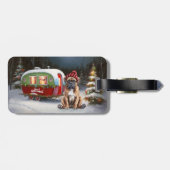 冬のボクサーキャラバンクリスマスの冒険 ラゲッジタグ (裏面横)