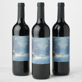 冬のボトル ワインラベル (ボトル)