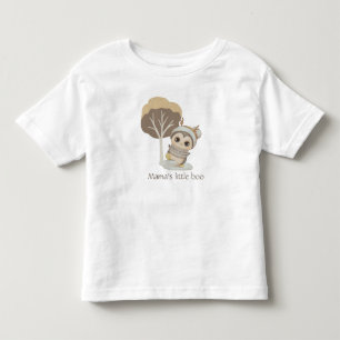 冬のボホペンギンと文字幼児Tシャツ トドラーTシャツ