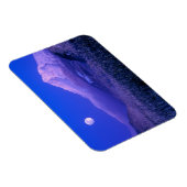 冬のボンドー山オレゴン州の月の出 マグネット (右側)