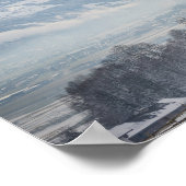 冬のポスターでジレルタルの教会 ポスター (角)