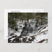 冬のポストカードのコピーでワーグナーの秋 ポストカード (正面/裏面)