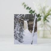 冬のポストカードのコピーで秋をムニジング ポストカード (スタンド正面)