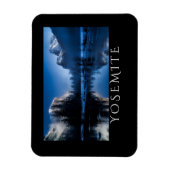 冬のマグネットの風光明媚なヨセミテ マグネット (縦)